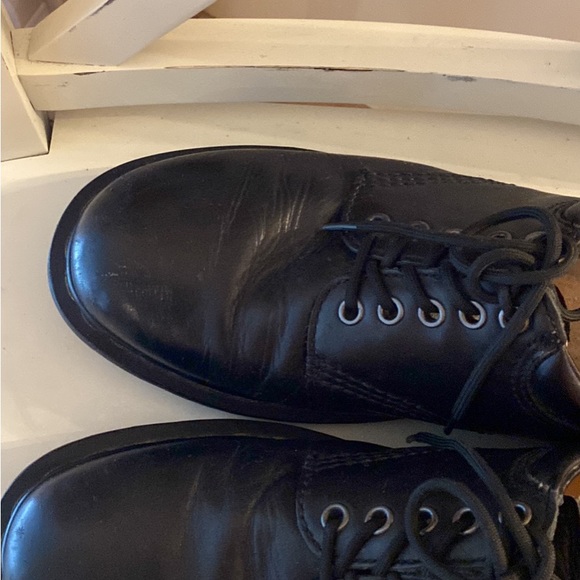 Dr MARTENS Black Oxfords Shoes Men’s 11 Leather Lace Up Business Casual Comfort - Picture 5 of 6
